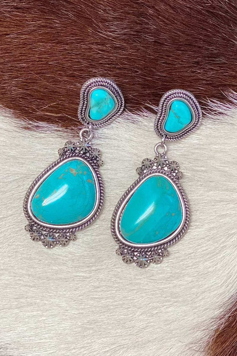 West & Co. Turquoise Earrings