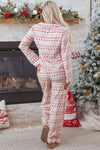 Sarai Christmas Pattern Print Shirt - B.You Boutique & Boji Balloon Bar