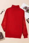 Isabella Sleeves Christmas Turtleneck Sweater - B.You Boutique & Boji Balloon Bar