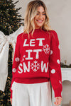 Tiffany Christmas Holiday Loose Sweater