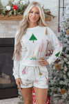 Zacara Stripe Christmas Tree Long Sleeve Top - B.You Boutique & Boji Balloon Bar