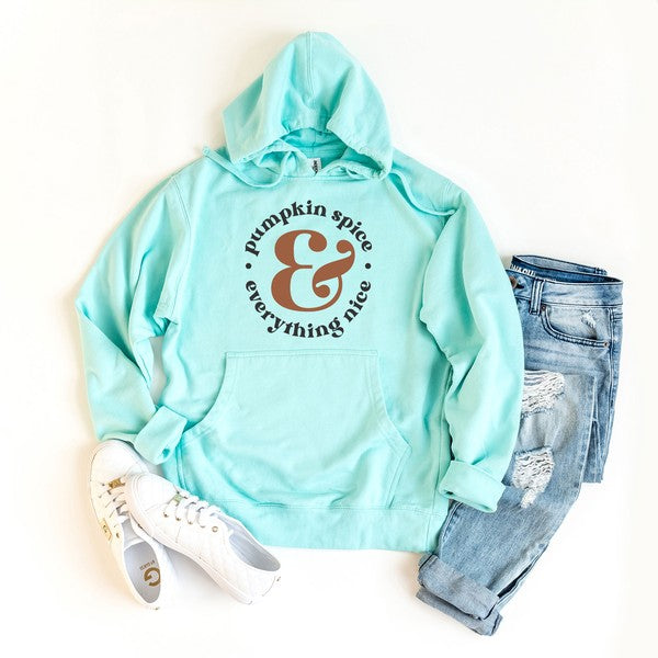 Pumpkin Spice Everything Nice Graphic Hoodie