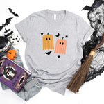 Pumpkin Ghost Short Sleeve Graphic Tee