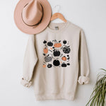 Halloween Pumpkins Graphic Sweatshirt