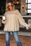 Mayaevi Sleeve Chiffon Blouse Long Sleeve Top - B.You Boutique & Boji Balloon Bar