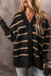 Emakira Drop Shoulder Loose Cardigan - B.You Boutique & Boji Balloon Bar