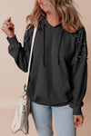 Sofia Stud Raglan Sleeve Hoodie
