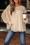 Mayaevi Sleeve Chiffon Blouse Long Sleeve Top - B.You Boutique & Boji Balloon Bar