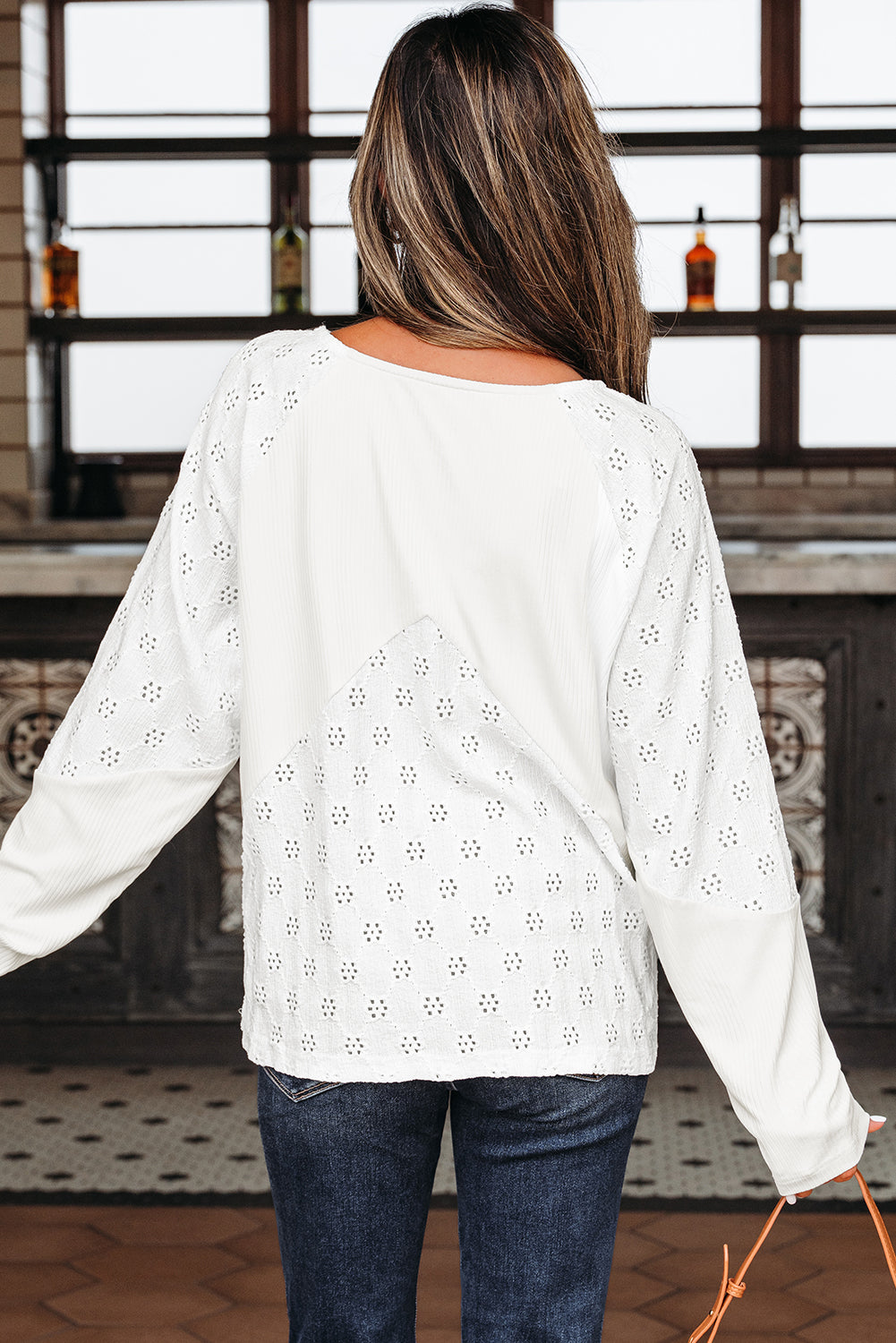 Tessabina Patchwork Embroidered Top - B.You Boutique & Boji Balloon Bar