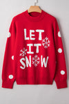 Tiffany Christmas Holiday Loose Sweater