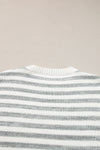 Elizabeth Stripe Drop Shoulder Sweater