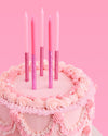 That's Hot Candles - pink glitter candles