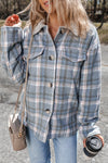 Madison Cuffs Patchwork Plaid Shirt