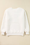 Katie Chenille Graphic Sherpa Sweatshirt