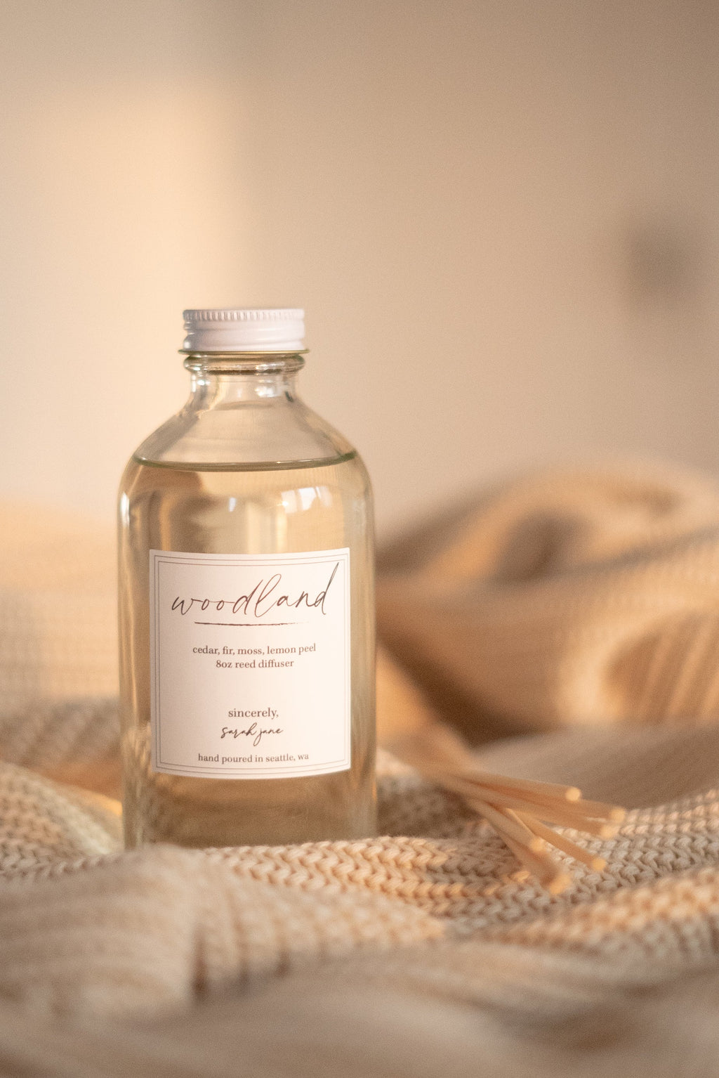 Woodland Diffuser - Cedar, Fir, Lemon Peel - B.You Boutique & Boji Balloon Bar