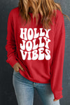 Scarlett Graphic Crewneck Christmas Sweatshirt - B.You Boutique & Boji Balloon Bar