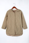 Amelia Snap Hooded Puffer Coat