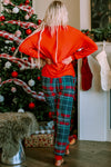 Eleanor Christmas Plaid Pajamas Set