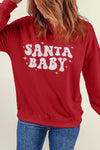 Harper Embroidered Crewneck Christmas Sweatshirt - B.You Boutique & Boji Balloon Bar