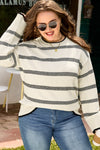 Amelia Sleeve Drop Shoulder PLUS Sweater