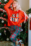 Eleanor Christmas Plaid Pajamas Set