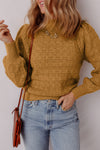 Aria Edge Balloon Sleeve Sweater