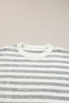 Elizabeth Stripe Drop Shoulder Sweater
