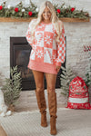 Zaralana Shoulder Tunic Loose Sweater - B.You Boutique & Boji Balloon Bar