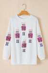 Aria Christmas Fashion Corded Sweatshirt - B.You Boutique & Boji Balloon Bar