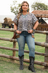 Dakota Plus Size Leopard Loose Top