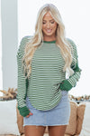 Laurel Drop Shoulder Casual Top - B.You Boutique & Boji Balloon Bar