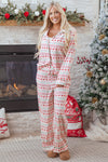 Sarai Christmas Pattern Print Shirt - B.You Boutique & Boji Balloon Bar