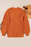 Rachel Front Chunky Cardigan Sweater