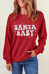 Harper Embroidered Crewneck Christmas Sweatshirt - B.You Boutique & Boji Balloon Bar