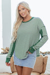 Laurel Drop Shoulder Casual Top - B.You Boutique & Boji Balloon Bar