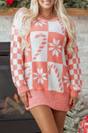 Zaralana Shoulder Tunic Loose Sweater - B.You Boutique & Boji Balloon Bar