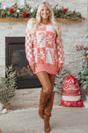 Zaralana Shoulder Tunic Loose Sweater - B.You Boutique & Boji Balloon Bar