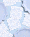 Something Blue Napkins - 25 printed napkins