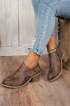 Tulip Opening Suede Ankle Boots - B.You Boutique & Boji Balloon Bar