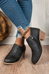 Tulip Opening Suede Ankle Boots - B.You Boutique & Boji Balloon Bar