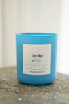 The Sky Is Blue Candle