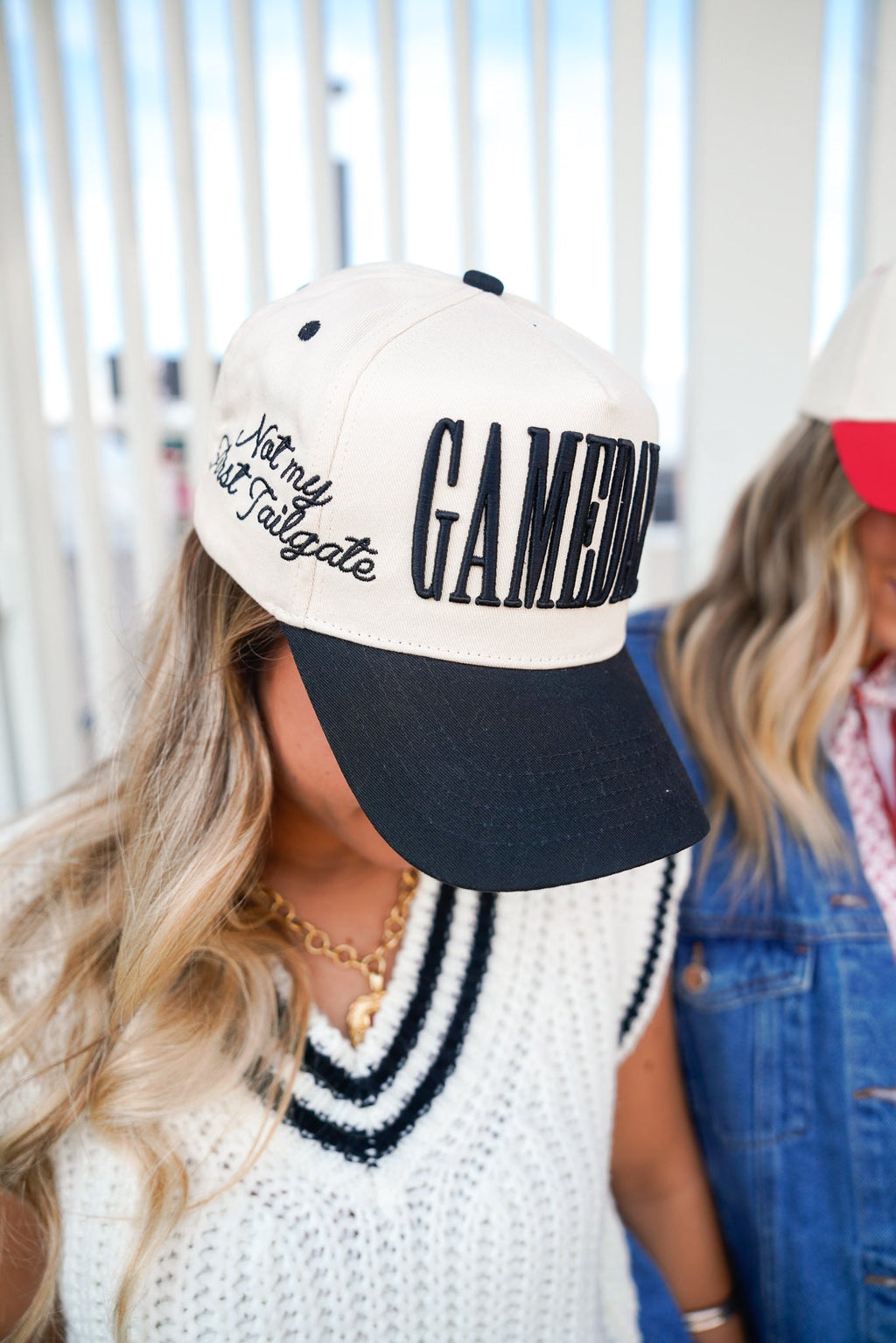 GAMEDAY. - Not My First Tailgate Vintage Trucker Hat - B.You Boutique & Boji Balloon Bar