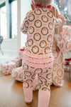 Pink Santa - Ribbed Bamboo Sleeper - B.You Boutique & Boji Balloon Bar