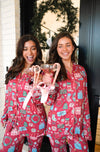 Whimsical Christmas - Long Pajama Set - B.You Boutique & Boji Balloon Bar