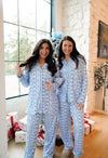 Blue Christmas - Long Pajama Set - B.You Boutique & Boji Balloon Bar