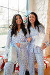 Blue Christmas - Long Pajama Set - B.You Boutique & Boji Balloon Bar