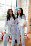 Blue Christmas - Long Pajama Set - B.You Boutique & Boji Balloon Bar