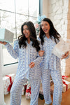 Blue Christmas - Long Pajama Set - B.You Boutique & Boji Balloon Bar