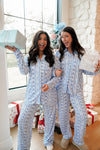 Blue Christmas - Long Pajama Set - B.You Boutique & Boji Balloon Bar