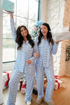 Blue Christmas - Long Pajama Set - B.You Boutique & Boji Balloon Bar